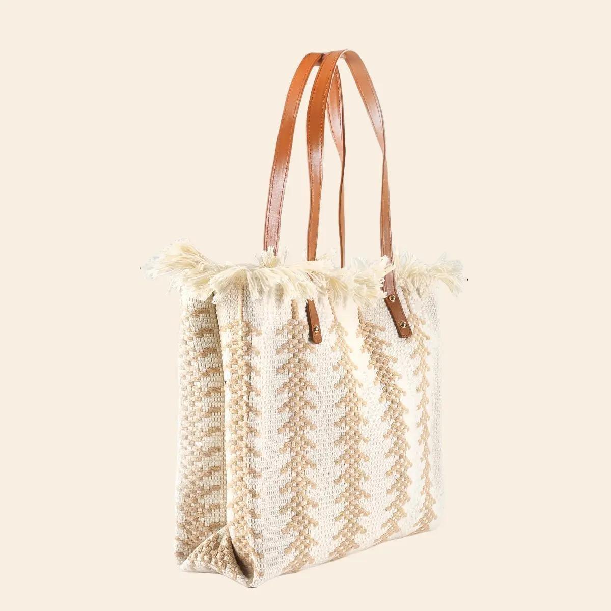 Rustic Weave Tote