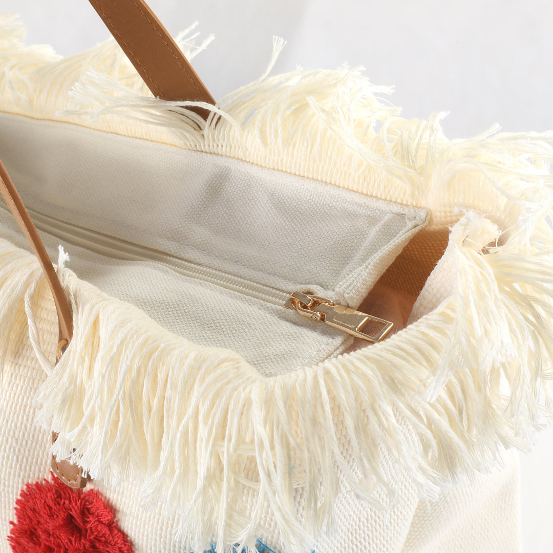 Rainbow fringe Bag