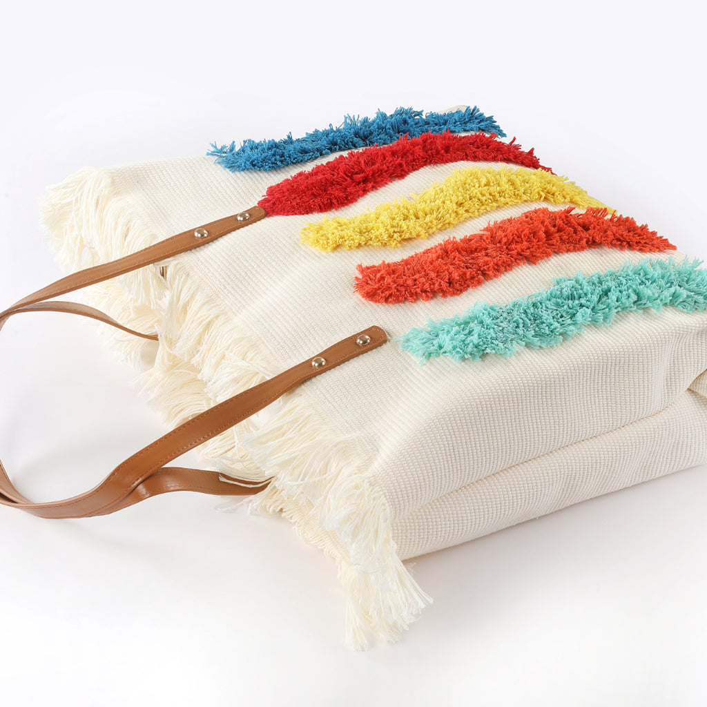 Rainbow fringe Bag