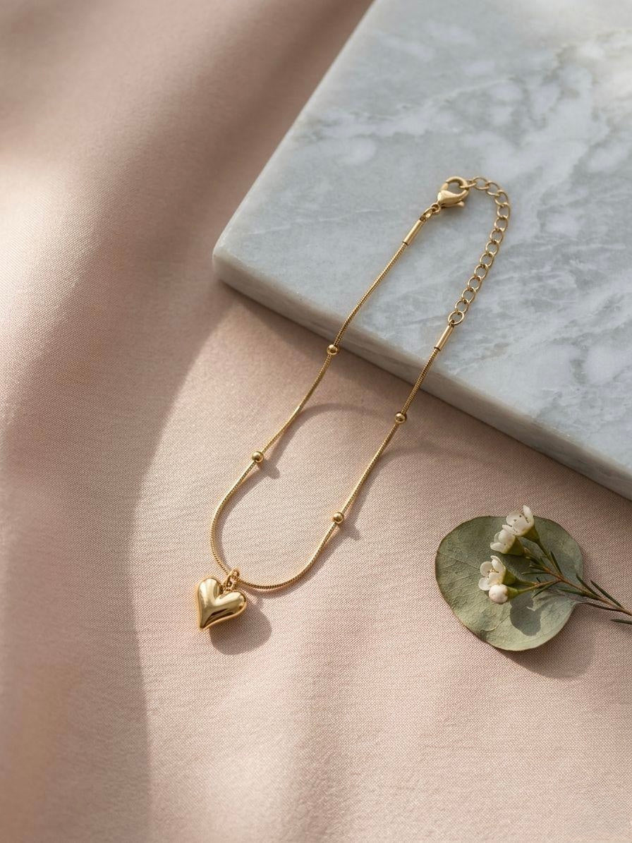 Golden Heart Bracelet