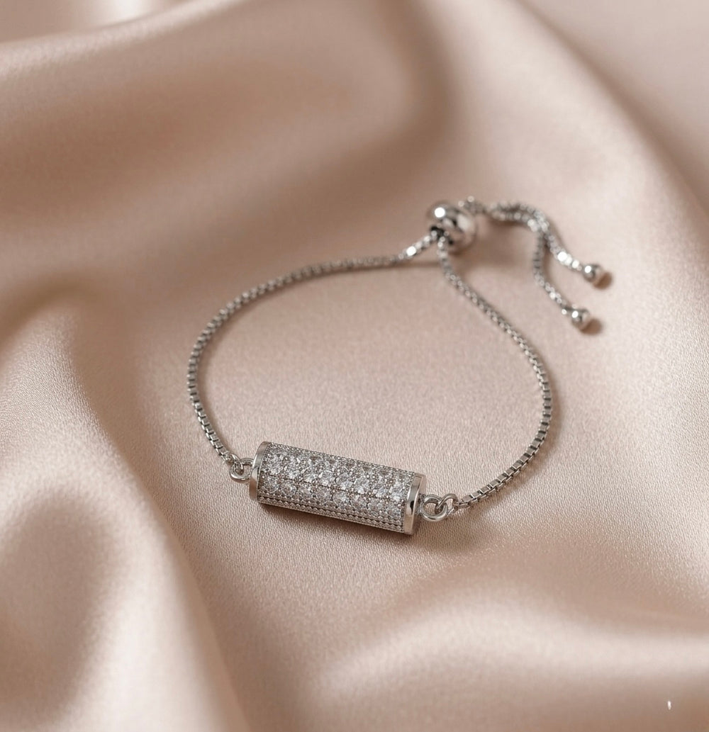 Diamond Bar Bracelet